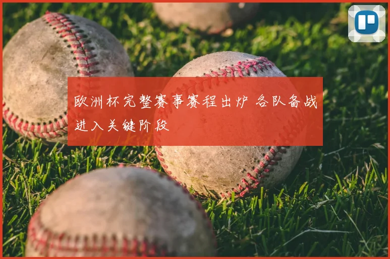 欧洲杯完整赛事赛程出炉 各队备战进入关键阶段